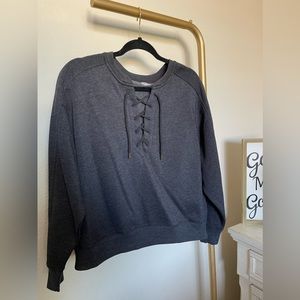 Old navy tie front sweater